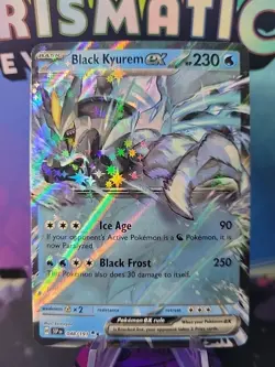 Black Kyurem EX 48/191 Double Rare Holo | Pokemon TCG SV08 Surging Sparks | Mint - Image 1