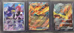 Pokemon TCG Scarlet & Violet Destined Rivals Team Rocket Stamp Moltres & Murkrow - Image 1