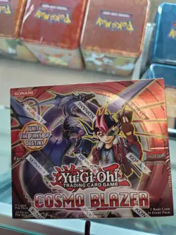 Sealed Cosmo Blazer Booster Box [1st Edition YuGiOh - Image 1