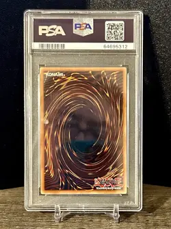 2002 Yu-Gi-Oh! LOB Monster Reborn Leg. Blue Eyes With. Dragon #118 PSA 8 - Image 2