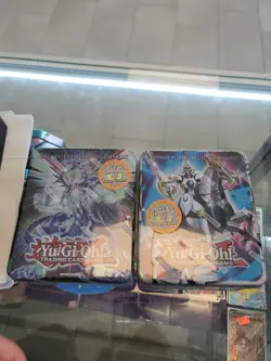 Yu Gi Oh! 2011 Galaxy Eyes Photon Dragon and Number 10: Illumiknight Tin Sealed - Image 1