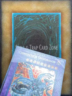 Yugioh Chimeratech Overdragon LCGX-EN183 Secret Rare MP - Image 2