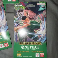 Lot Of 28 One Piece OP-12 Legacy of the Master Sleeved Booster Packs English TCG - Image 2