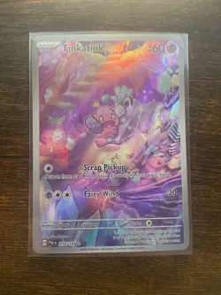 Pokemon TCG Tinkatink Scarlet & Violet Paldea Evolved Holo Card 216/193 - Image 1