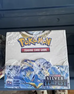 Pokemon TCG Sword and Shield Silver Tempest Booster Box Sealed 36 Packs - Image 1