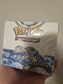 Pokemon TCG - Sword and Shield - Silver Tempest Booster Box SEALED 36 Packs 820650851544 - Image 1