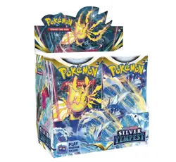 Pokemon TCG - Sword and Shield - Silver Tempest Booster Box SEALED 36 Packs 820650851544 - Image 1