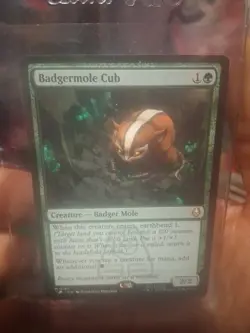 Badgermole Cub MTG Avatar The Last Airbender Mythic Card NM/M Never Played - Image 2