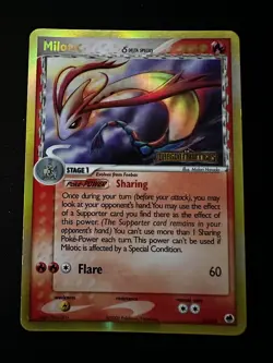 Milotic 5/101 EX Dragon Frontiers Pokemon Card Reverse Holo Foil Rare HP - Image 1
