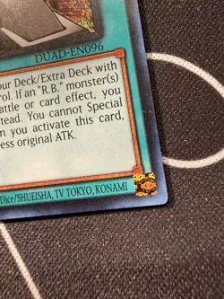 R.B. Stage Landing (SECRET RARE) DUAD-EN096 (NM) Duelist’s Advance 1st Edition - Image 4