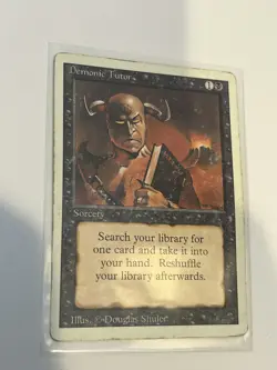 Demonic Tutor Revised Edition - Image 1
