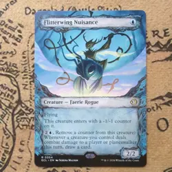 MTG - Flitterwing Nuisance (Showcase) - Lorwyn Eclipsed (NM) - Image 1
