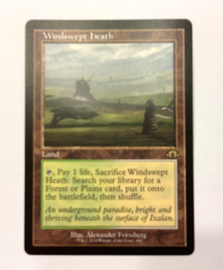 MTG Windswept Heath (Retro Frame) #440 - Modern Horizons 3 - Image 1