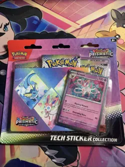 Pokemon TCG: Prismatic Evolutions Tech Sticker Collection - Sylveon - Image 1