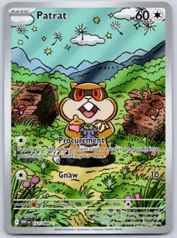 Patrat 152/086 (NM) - SV10.5: White Flare - Illustration Rare - Pokemon TCG - Image 1