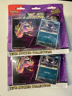 SEALED - POKEMON ASCENDED HEROES TECH STICKER COLLECTION - GHASTLY PROMO - Image 1