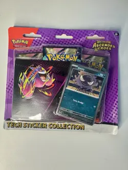 SEALED - POKEMON ASCENDED HEROES TECH STICKER COLLECTION - GHASTLY PROMO - Image 2