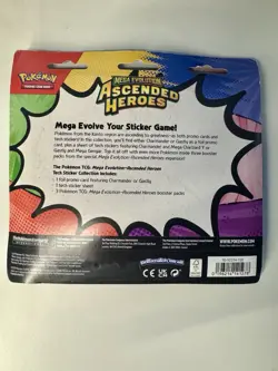 SEALED - POKEMON ASCENDED HEROES TECH STICKER COLLECTION - GHASTLY PROMO - Image 3
