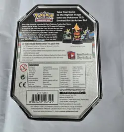Pokemon TCG EX Collector's Tin 2011 Samurott Excellent condition - Image 5