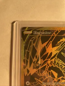 Pokemon TCG Eternatus v SV121/SV122 Shining Fates Gold Ultra Rare NM Condition - Image 3
