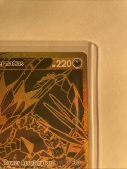 Pokemon TCG Eternatus v SV121/SV122 Shining Fates Gold Ultra Rare NM Condition - Image 4
