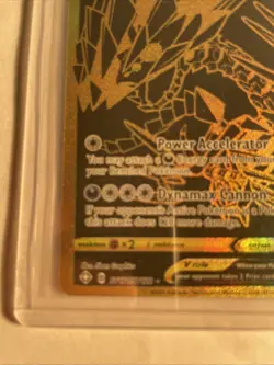 Pokemon TCG Eternatus v SV121/SV122 Shining Fates Gold Ultra Rare NM Condition - Image 5