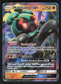 Marshadow GX SM59 Pokemon TCG SM Promos MP - Image 1