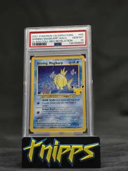 2021 Pokemon Celebrations Shining Magikarp 66 Neo GEM MINT PSA 10 *NEW CERT!* - Image 1
