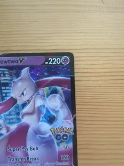 Pokemon TCG Mewtwo v SWSH223 Holo Promo Black Star - Image 5