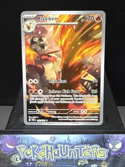 Pokemon Card Blaziken 192/182 Destined Rivals Illustration Rare Near Mint - Image 1