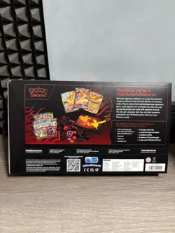 Pokemon - Team Rocket’s Moltres UPC - Box & Accessories - Playmat & coin & dice - Image 4