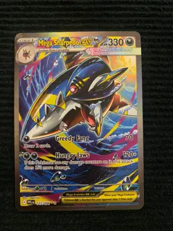 Pokemon TCG Mega Sharpedo Ex SIR 127/094 - Phantasmal Flames - Image 1