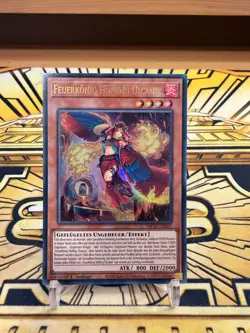 Yugioh Feuerkonig Hofling Ulcanix Ultra Rare MP25-DE262 - Image 1