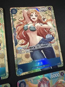 One Piece TCG Mini Tin Vol. 2 Promo Foil Nami Series (4x Cards) Asia Exclusive - Image 3