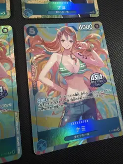 One Piece TCG Mini Tin Vol. 2 Promo Foil Nami Series (4x Cards) Asia Exclusive - Image 4