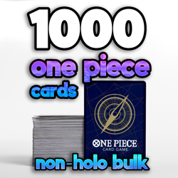 1000 One Piece Cards Assorted English - Bulk Lot Pack - Image 1