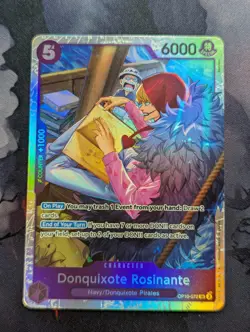 Donquixote Rosinante OP10-072 One Piece Card - OP10 Royal Blood SR NM - Image 1