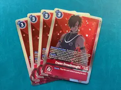 Owen Dreadnought BT24-082 Playset Time Stranger Digimon Card Game x4 - Image 1