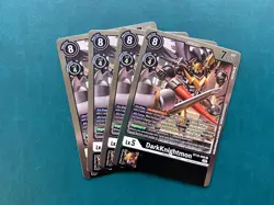 DarkKnightmon BT10-066 Playset Xros Encounter Digimon Card Game x4 - Image 1