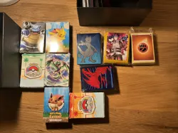Pokemon Lot Of Opened Battle Decks And Sealed Card Sleeves (check Description) - Image 2