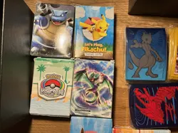 Pokemon Lot Of Opened Battle Decks And Sealed Card Sleeves (check Description) - Image 3