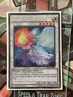 Armades, Keeper of Boundaries MP14-EN095 Secret Rare 1st Ed NM Yugioh Card - Image 1