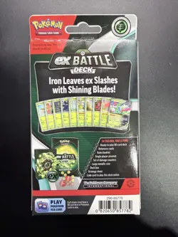Pokemon TCG IRON LEAVES EX Battle Deck (60 Cards) New Factory Sealed - Image 3