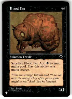 Blood Pet Tempest Regular The Last Reprint MTG NM - Image 1
