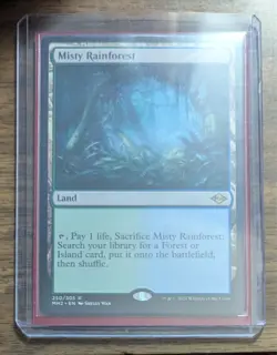 MTG Misty Rainforest Non-Foil from Modern Horizons 2 NM - Image 2