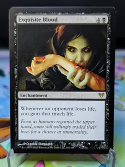 MTG Avacyn Restored- Exquisite Blood 102 Regular LP - Image 1