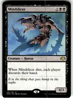 Mindslicer Dominaria Remastered Regular MTG NM - Image 1