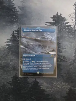 Otawara, Soaring City (Borderless) Kamigawa: Neon Dynasty Regular - Image 1