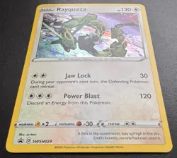 Rayquaza SWSH029 Black Star Promo Cosmo Holo Pokemon TCG NM - Image 2
