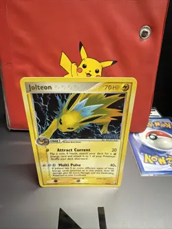 Pokemon Jolteon 8/115 Reverse Holo EX Unseen Forces 2005 Nm - Image 1